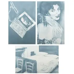 "Femmes Absolues" Triptych by Gian Marco Montesano, 2003, "Claretta Petacci", offered Mar 2026