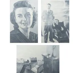 Triptych "Femmes Absolues" by Gian Marco Montesano, 2003, "Eva Braun", offered Mar 2026