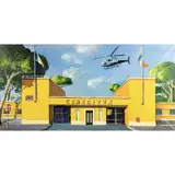 Sergio Ceccotti, "A look at Cinecittà", 2025, oil on canvas