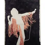 Attilio Steffanoni, "Rocker", mixed media on cardboard