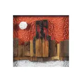 Pierluigi de Lutti, "Double Wound", 2001, mixed media on panel
