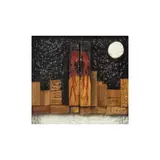 Pierluigi de Lutti, "Double Wound", 2001, mixed media on panel
