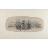 Ausonio Tanda, "Untitled", 1963, mixed technique on paper