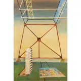 Enrico Galassi, "Untitled", oil on panel
