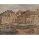 Luigi Surdi, "View of Rome"