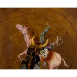Benito Trolese, "Toreador", 1989, oil on canvas