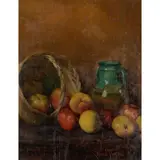 Ettore di Giorgio, "Still life with jug", oil on panel