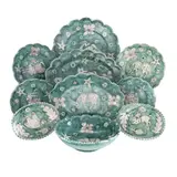 Vincenzo Pinto, Prod. Pinto, part of a polychrome ceramic tableware service
