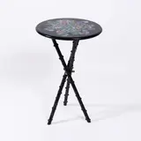 Prod. Fornasetti by Piero Fornasetti, lacquered wood and decorated with silk-screen and brass coffee table, offered Feb 2026