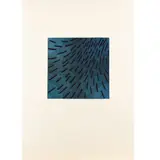 Guido Strazza, "Untitled", 1970, color aquatint