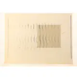 Guido Strazza, "Christmas", 1968, color lithograph