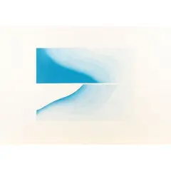 "Untitled" by Guido Strazza, 1970, color aquatint, offered Jan 2026