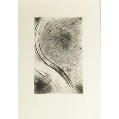 "Cosmatesca" by Guido Strazza, 1988, aquatint, offered Jan 2026