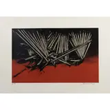 Emilio Scanavino, "Untitled", color screen printing