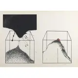 Emilio Scanavino, "Untitled", color lithograph