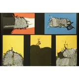 Emilio Scanavino, "Untitled", 1970, five color serigraphs