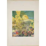 Nino Cordio, "Still life", 1971, color lithograph