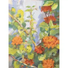 Elica Balla, "Flowers", 1992, oil on canvas