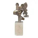 "Untitled" by Umberto Mastroianni, gilt bronze sculpture, offered Jan 2026