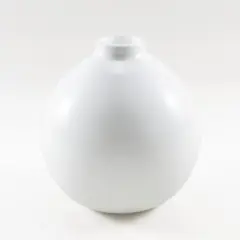 Prod. Venini Murano by Carlo Scarpa, 1930, Lattimi series vase in milky glass, offered Dec 2025