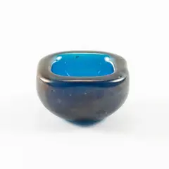 Carlo Scarpa, Prod. Venini, small iridescent glass cup
