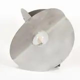 Rinaldo Cutini, Prod. Newlamp, Luna mod. steel table lamp