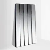 Luciano Bertoncini, Prod. Elco, Gronda mod. coat hanger composed by five modules in ABS and mirrored glass