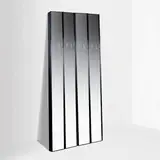 Luciano Bertoncini, Prod. Elco, Gronda mod. coat hanger composed by four modules in ABS and mirrored glass