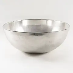 Lino Sabattini, Prod. Sabattini, large silvered metal bowl