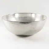 Lino Sabattini, Prod. Sabattini, large silvered metal bowl