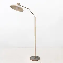 Gio Ponti, Prod. Fontana Arte, 1967, extensible and adjustable floor lamp