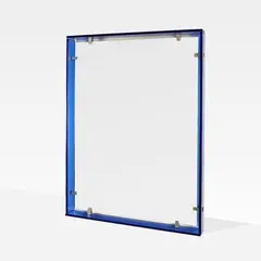 Max Ingrand, Prod. Fontana Arte, 2014 mod wall mirror in colored glass