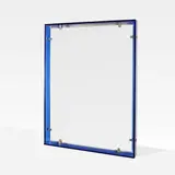 Prod. Fontana Arte by Max Ingrand, 2014 mod wall mirror in colored glass, offered Dec 2025