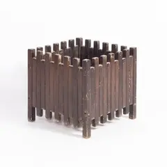 Ettore Sottsass, Prod. Poltronova, 1961, wooden planter