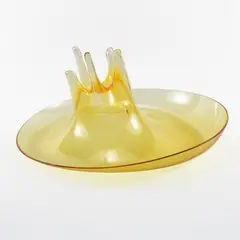 Prod. VeArt by Toni Zuccheri, Vulcano series centerpiece in colored blown glass, offered Dec 2025