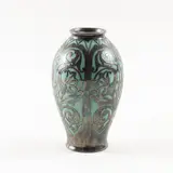 Arrigo Finzi, Prod. Finzi, 1930, polychrome ceramic vase