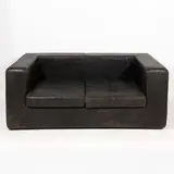 Willie Landels, Prod. Zanotta, Throw Away mod. sofa in padded faux leather
