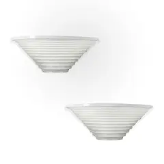 Angelo Mangiarotti, Prod. Artemide (2), 1985, pair of Egisto