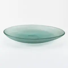 Flavio Poli, Prod. Seguso Vetri d'Arte, large corroded glass centrepiece