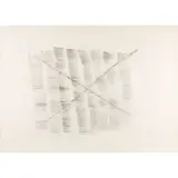 Guido Strazza, "Untitled", 1969, charcoal on paper