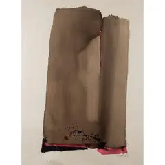 Mario Ceroli, "Untitled", 1961, mixed technique on paper