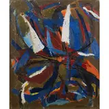 Luigi Montanarini, "Variazione azzurro cupo"