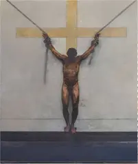 Bernardo Siciliano, 'Crucifixion', 2012, oil on canvas