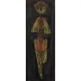 Mirko Basaldella, "Untitled", frottage with waxy oil pastel on paper