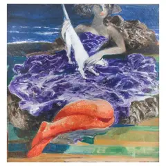 'Studio per figura' by Ennio Calabria, 1987, oil on canvas, offered Nov 2025