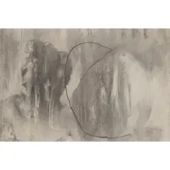 "Untitled" by Omar Galliani, charcoal on paper, offered Nov 2025