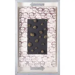 "Circolo degli angeli" series by Felice Levini, 1888, multi-material, offered Nov 2025
