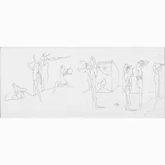 Roberto Matta Echaurren by Roberto Matta, 1911, "Untitled", offered Mar 2021