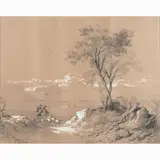 Rinaldo Caressa, Consalvo Carelli, 1818, "Posillipo"