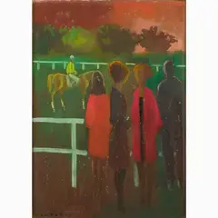 D'Antonio Carlo by Eliano Fantuzzi, "All' ippodromo", offered Jun 2020